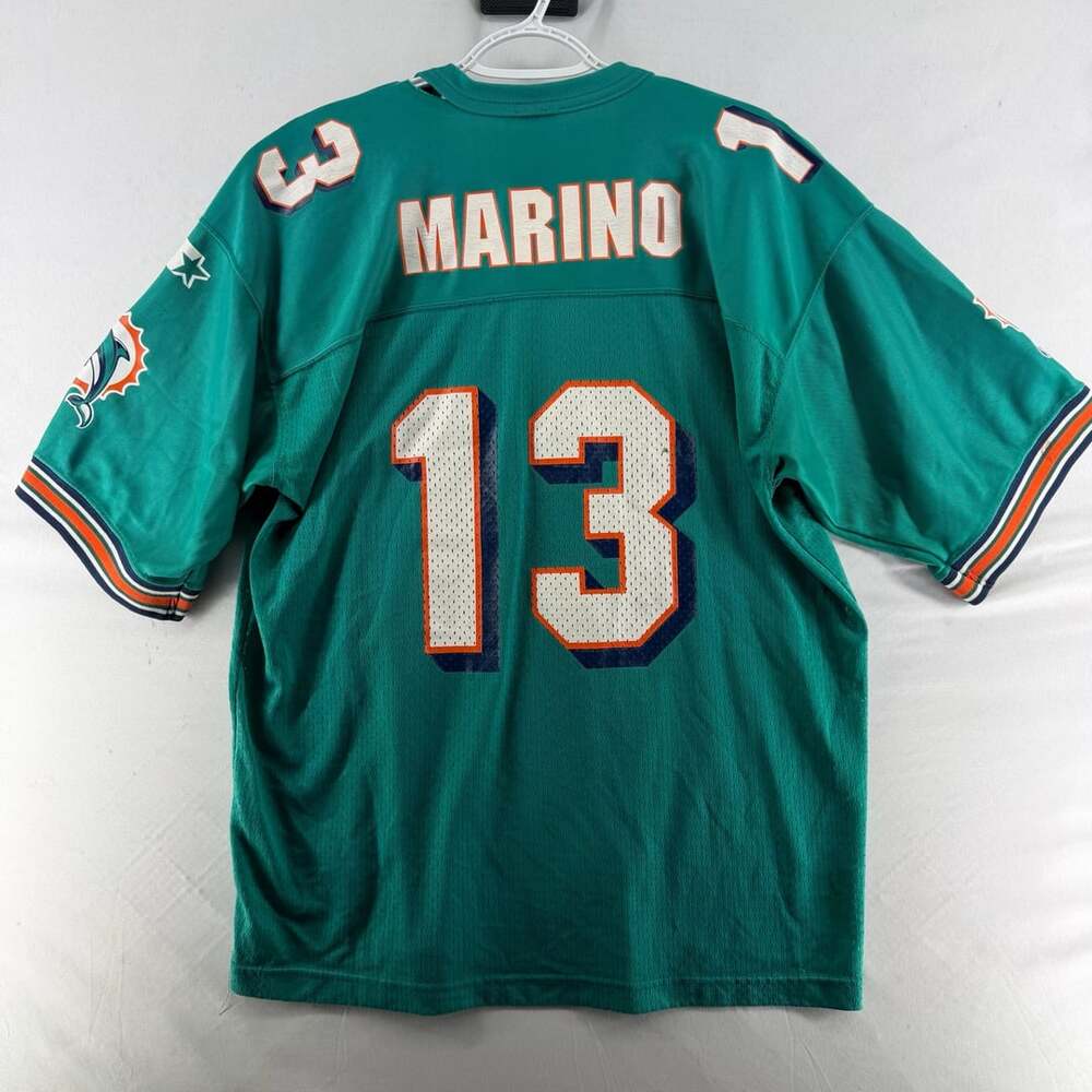 1602 Starter Dan Marino Miami Dolphins Jersey Size L/XL Green